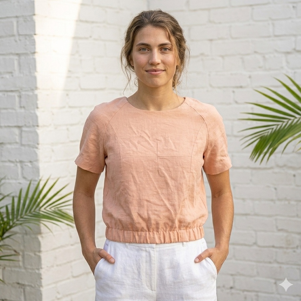 Anthropologie Everly Crop Top Style Et2866
